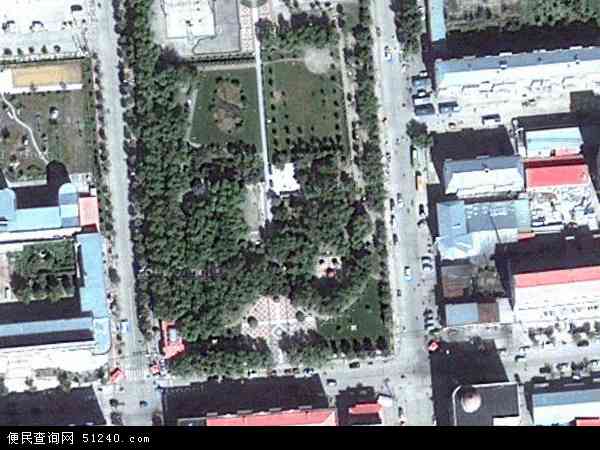 中国黑龙江省鹤岗市萝北县萝北县农业局地图(卫星地图)图片