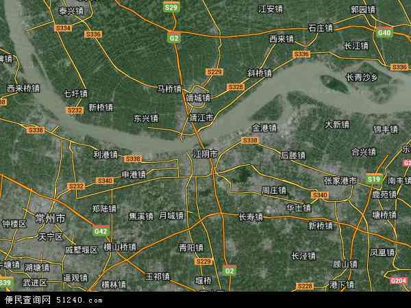 江苏江阴-靖江工业园区地图 - 江苏江阴-靖江工