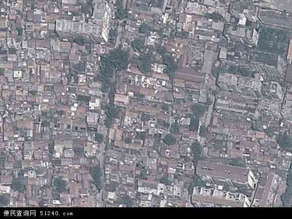 中国河南省商丘市梁园区八八地图(卫星地图)图片