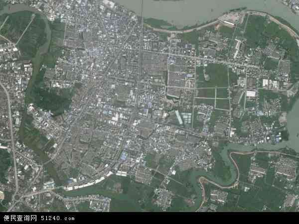 中国广东省揭阳市榕城区西马地图(卫星地图)