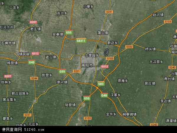 河南省南阳市宛城区赤虎地图(地图)