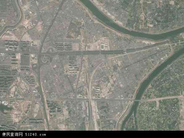 中国湖南省长沙市雨花区黎托地图(卫星地图)图片
