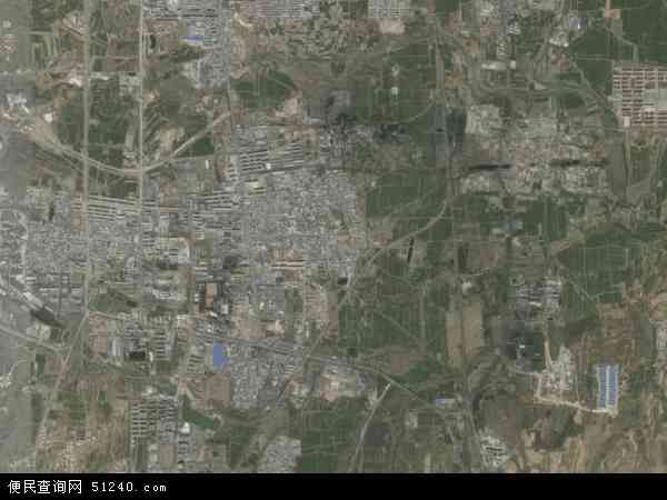 中国河南省鹤壁市山城区鹿楼地图(卫星地图)图片