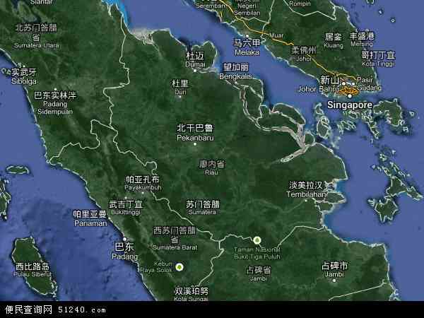 廖内地图 - 廖内卫星地图 - 廖内高清航拍地图 -