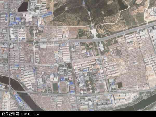 中国山东省威海市文登市天福路地图(卫星地图