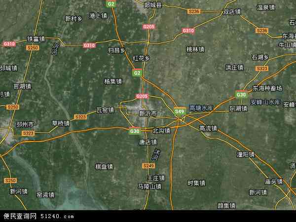中国卫星地图高清晰