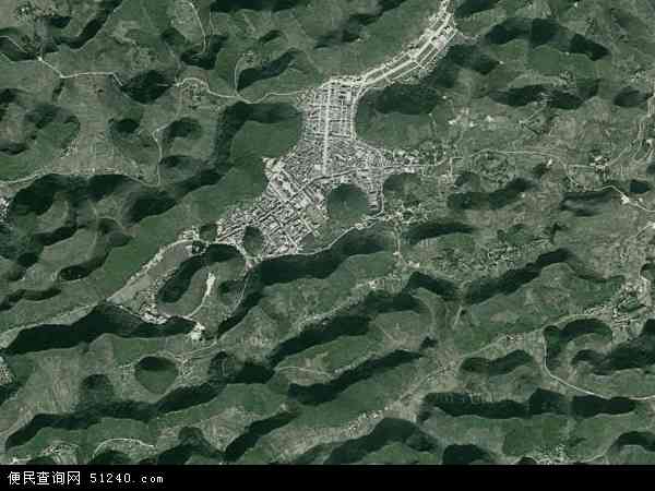 中国云南省文山壮族苗族自治州西畴县西洒镇地图(卫星地图)图片