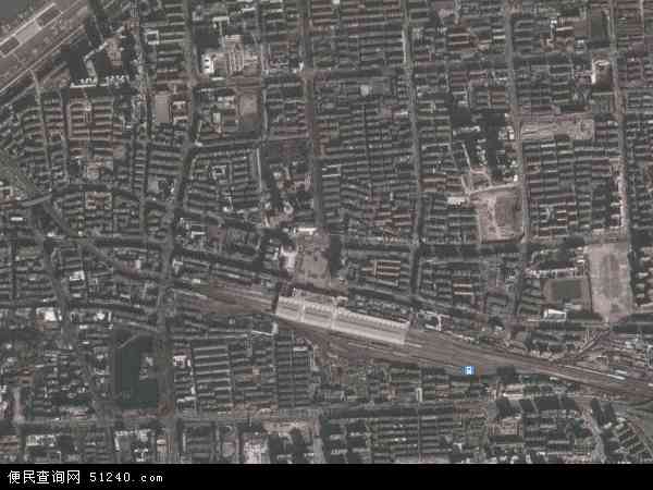 中国安徽省蚌埠市龙子湖区延安地图(卫星地图)图片
