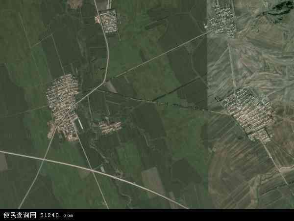 中国黑龙江省哈尔滨市阿城区河东地图(卫星地