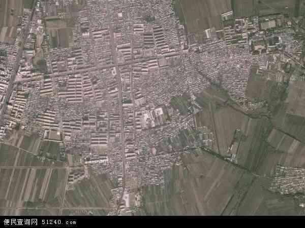 中国黑龙江省绥化市兰西县兰西镇地图(卫星地图)图片