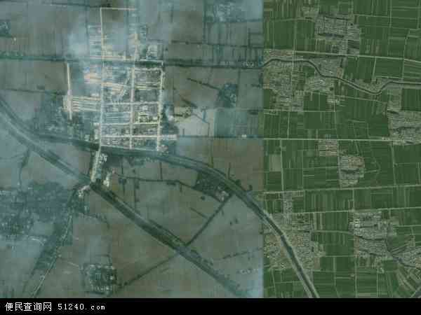 中国安徽省宿州市泗县刘圩镇地图(卫星地图)图片