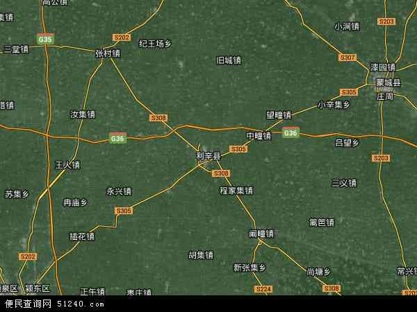 利辛县地图 - 利辛县卫星地图 - 利辛县高清航拍