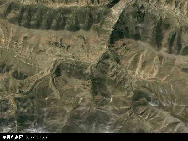 中国西藏自治区昌都地区边坝县马武乡地图(卫星地图)图片