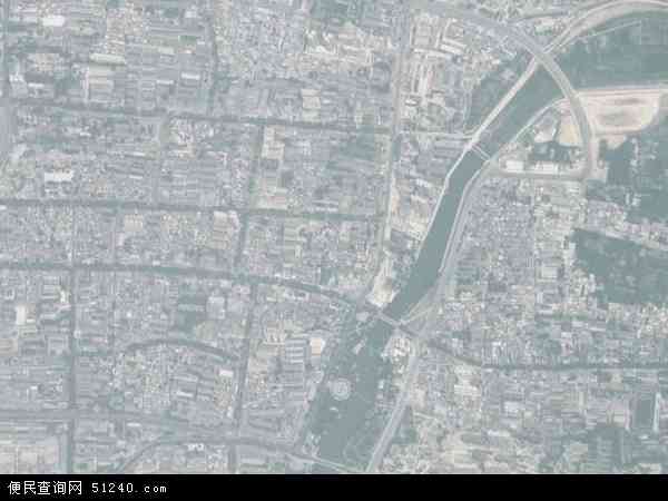 中国陕西省渭南市临渭区人民地图(卫星地图)图片