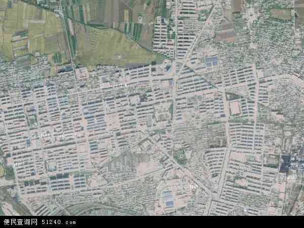 中国黑龙江省伊春市铁力市铁力镇地图(卫星地图)图片