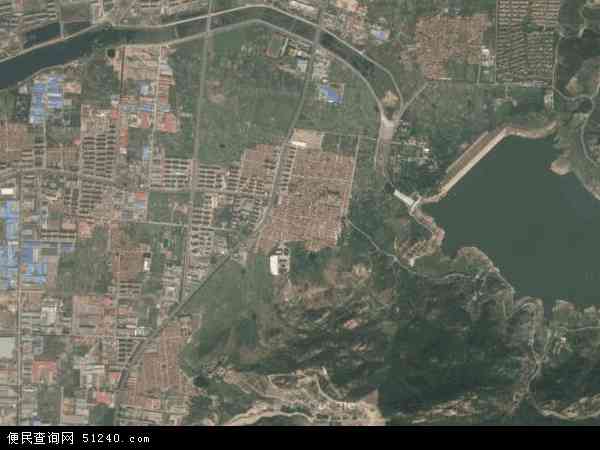 中国山东省青岛市城阳区夏庄地图(卫星地图)图片