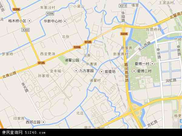 华漕镇地图 - 华漕镇卫星地图 - 华漕镇高清航拍