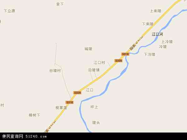 中国江西省吉安市永丰县沿陂镇地图(卫星地图