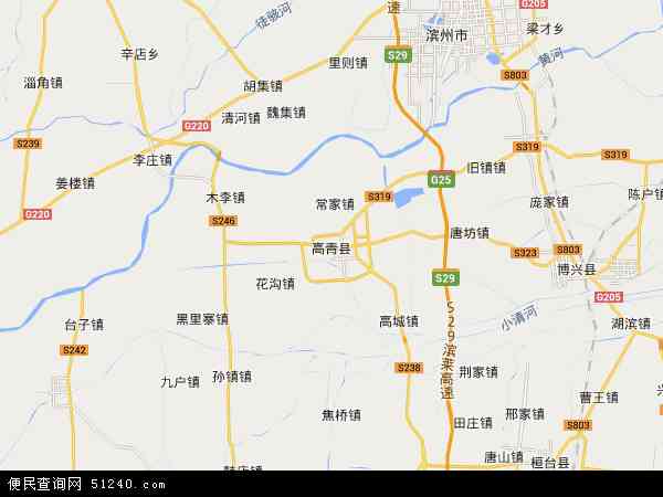 高青县地图 - 高青县卫星地图 - 高青县高清航拍