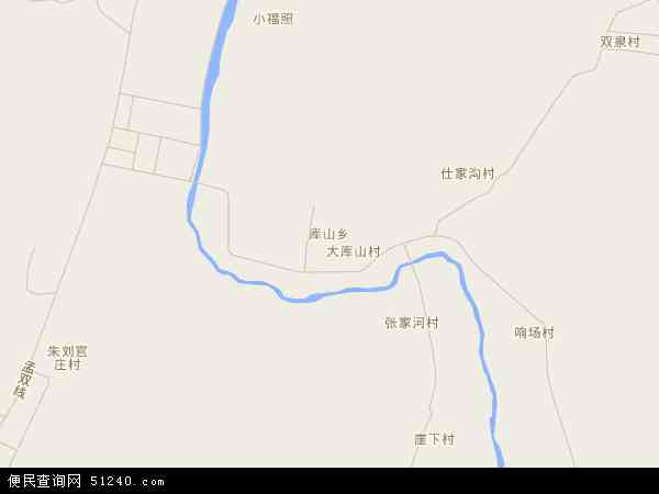 中国山东省日照市莒县库山乡地图(卫星地图)