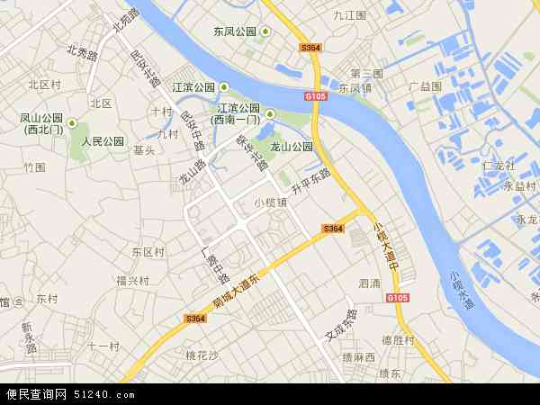 中国 广东省 中山市 小榄镇 小榄镇卫星地图 本站收录有:2020小榄镇