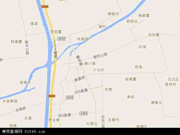 樊川镇地图 - 樊川镇卫星地图 - 樊川镇高清航拍