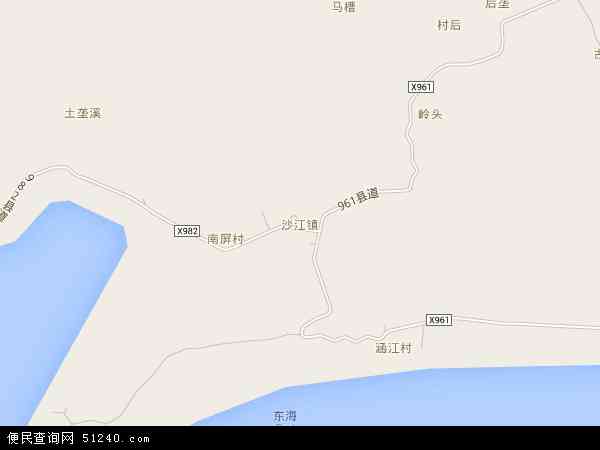 沙江镇地图 - 沙江镇卫星地图 - 沙江镇高清航拍