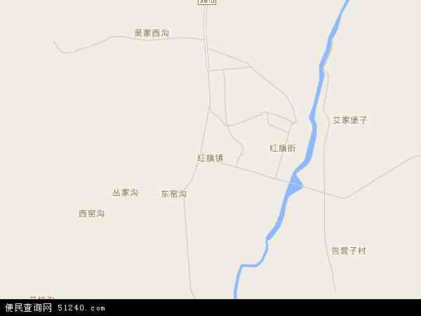 辽宁省丹东市凤城市红旗镇地图(卫星地图)