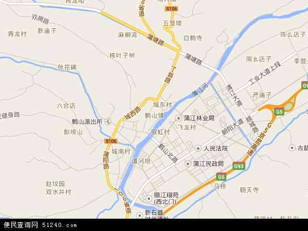 鹤山镇地图 - 鹤山镇卫星地图 - 鹤山镇高清航拍