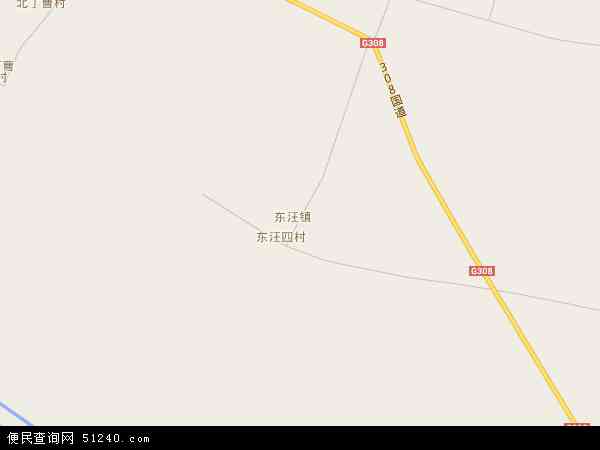 中国河北省邢台市宁晋县东汪镇地图(卫星地图