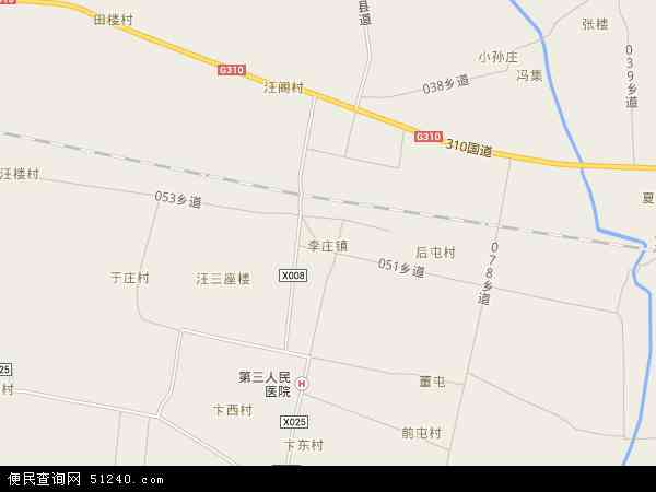 李庄镇地图图片