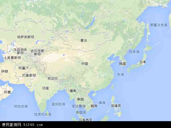 中国地图 - 中国电子地图 - 中国高清地图 - 2020年中国地图