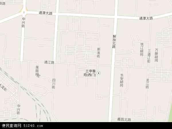 中国吉林省吉林市昌邑区通江地图(卫星地图)