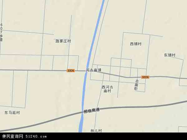 河北省邢台市平乡县河古庙镇地图(地图)