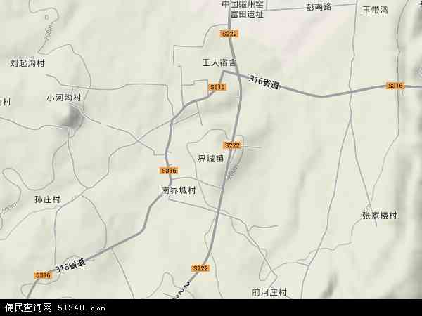 峰峰矿区各乡镇地图图片