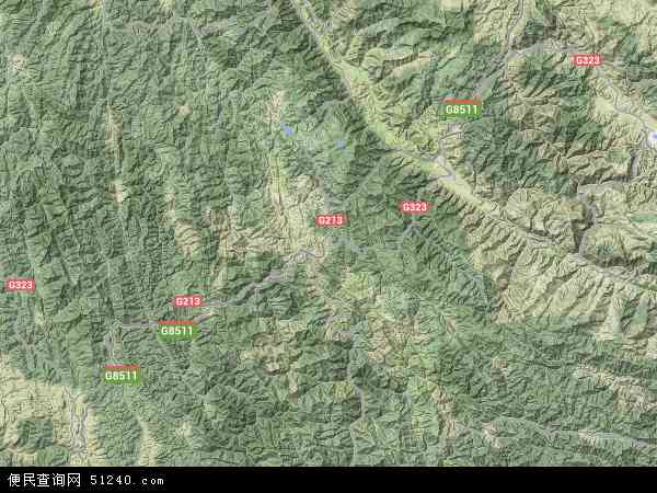 墨江哈尼族自治县地图 - 墨江哈尼族自治县卫星