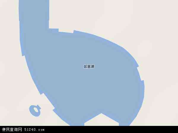 中国河南省郑州市金水区如意湖地图(卫星地图