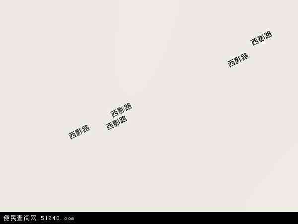 中国陕西省西安市雁塔区等驾坡地图(卫星地图