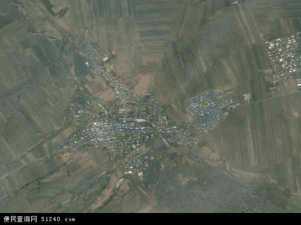 中国黑龙江省牡丹江市宁安市沙兰镇地图(卫星