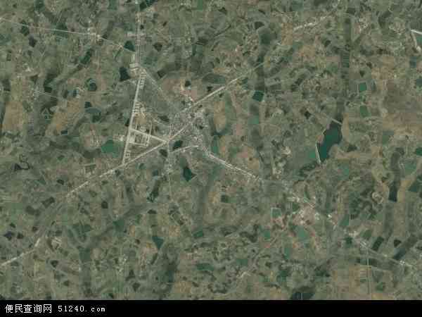 中国安徽省六安市金安区椿树镇地图(卫星地图