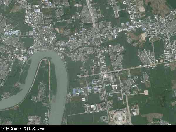 中国广东省揭阳市榕城区渔湖镇地图(卫星地图