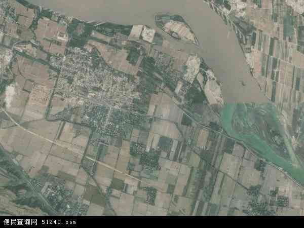 白鹤滩镇卫星地图图片