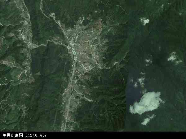 中国江西省赣州市崇义县铅厂镇地图(卫星地图