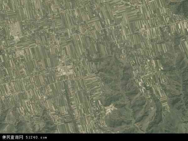 中国甘肃省庆阳市西峰区显胜乡地图(卫星地图