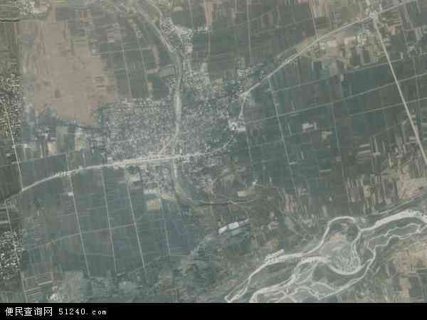 韩城镇地图 - 韩城镇卫星地图 - 韩城镇高清航拍