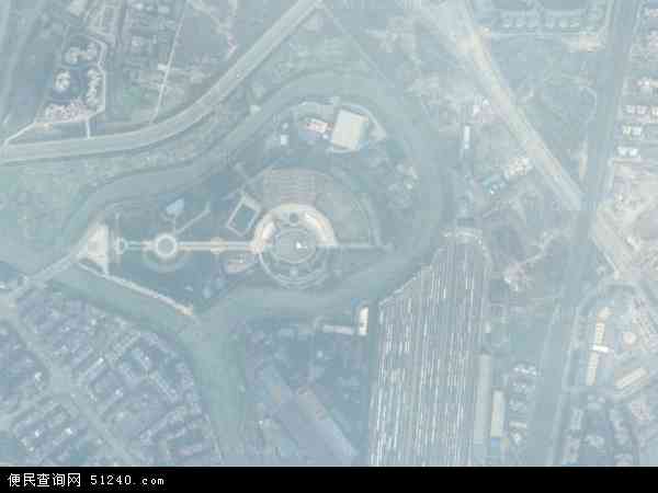 中国四川省成都市金牛区九里堤地图(卫星地图