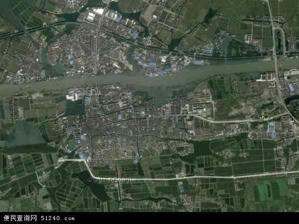 黎里镇地图 - 黎里镇卫星地图 - 黎里镇高清航拍