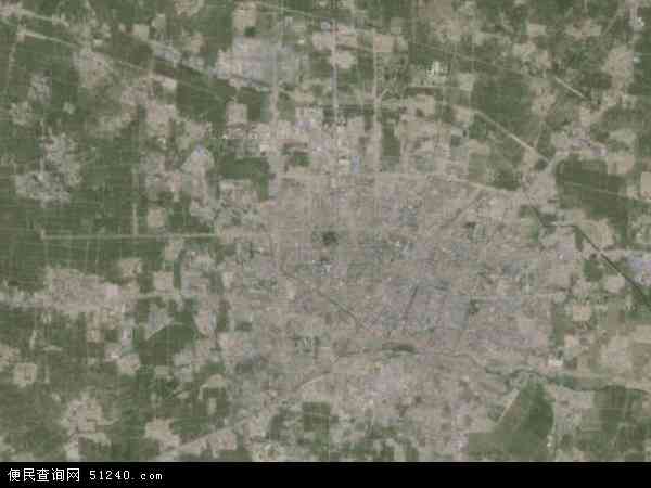 中国河北省保定市新市区地图(卫星地图)